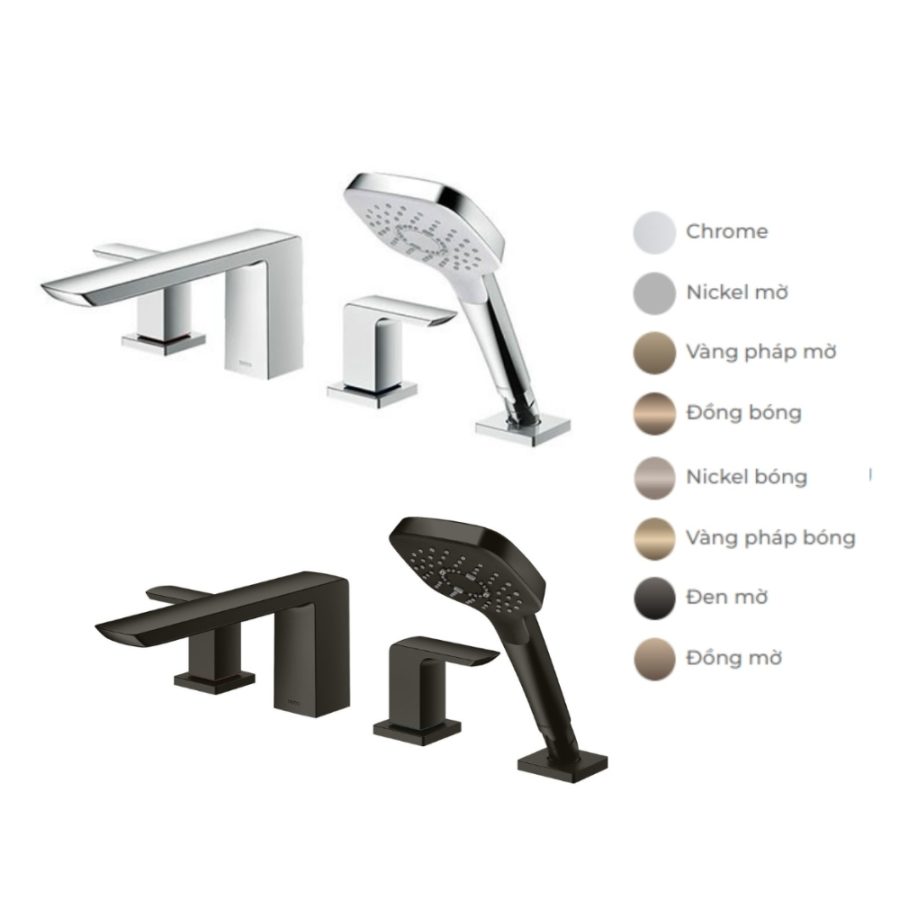 Vòi xả bồn tắm TOTO TBG02202BB nóng lạnh kèm tay sen