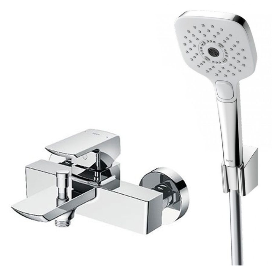 Bộ sen tắm TOTO TBG02302VA/TBW02006A nóng lạnh (3 chế độ)