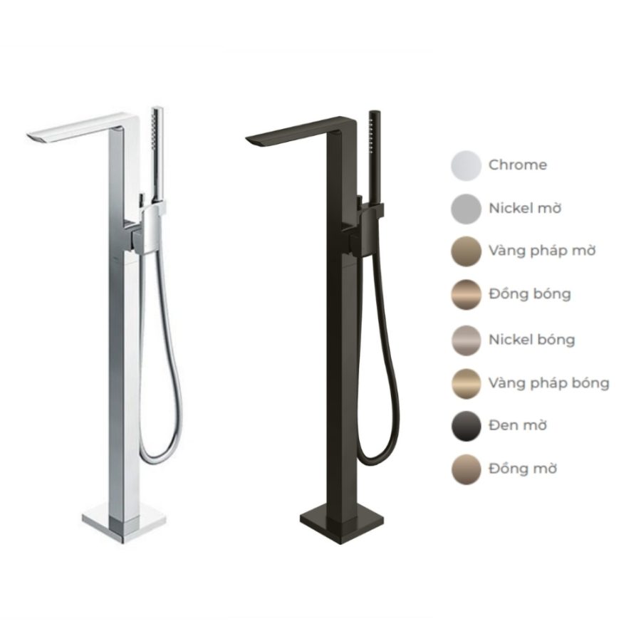Vòi xả bồn tắm TOTO TBG02306BA đặt sàn nóng lạnh