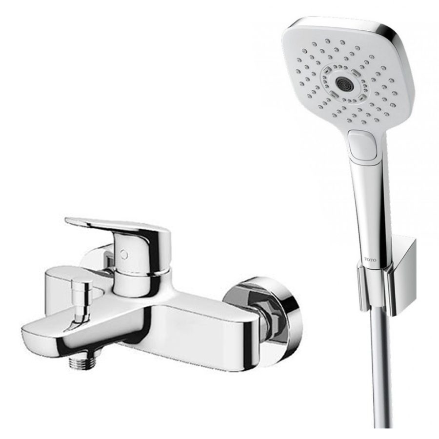 Bộ sen tắm TOTO TBG03302VA/TBW02006A nóng lạnh (3 chế độ)