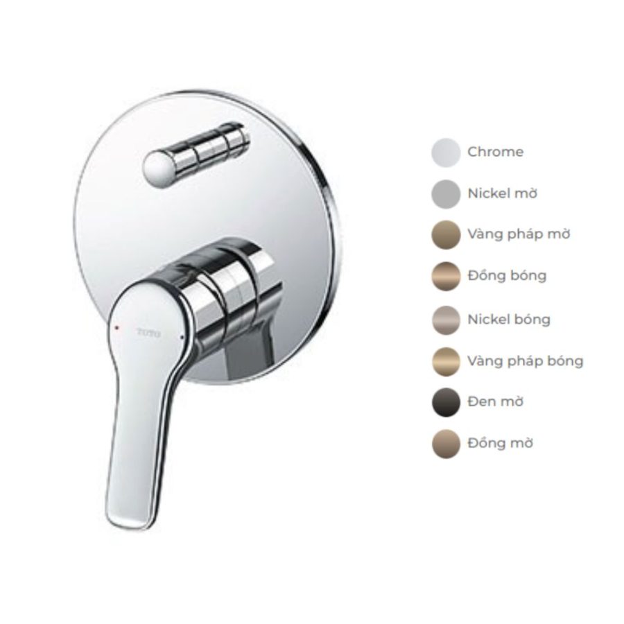 Van gật gù TOTO TBG03304BA điều chỉnh nóng lạnh kèm nút chuyển hướng