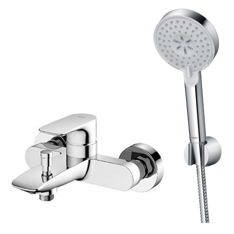 Bộ sen tắm TOTO TBG04302VA/TBW07009A nóng lạnh (3 chế độ)