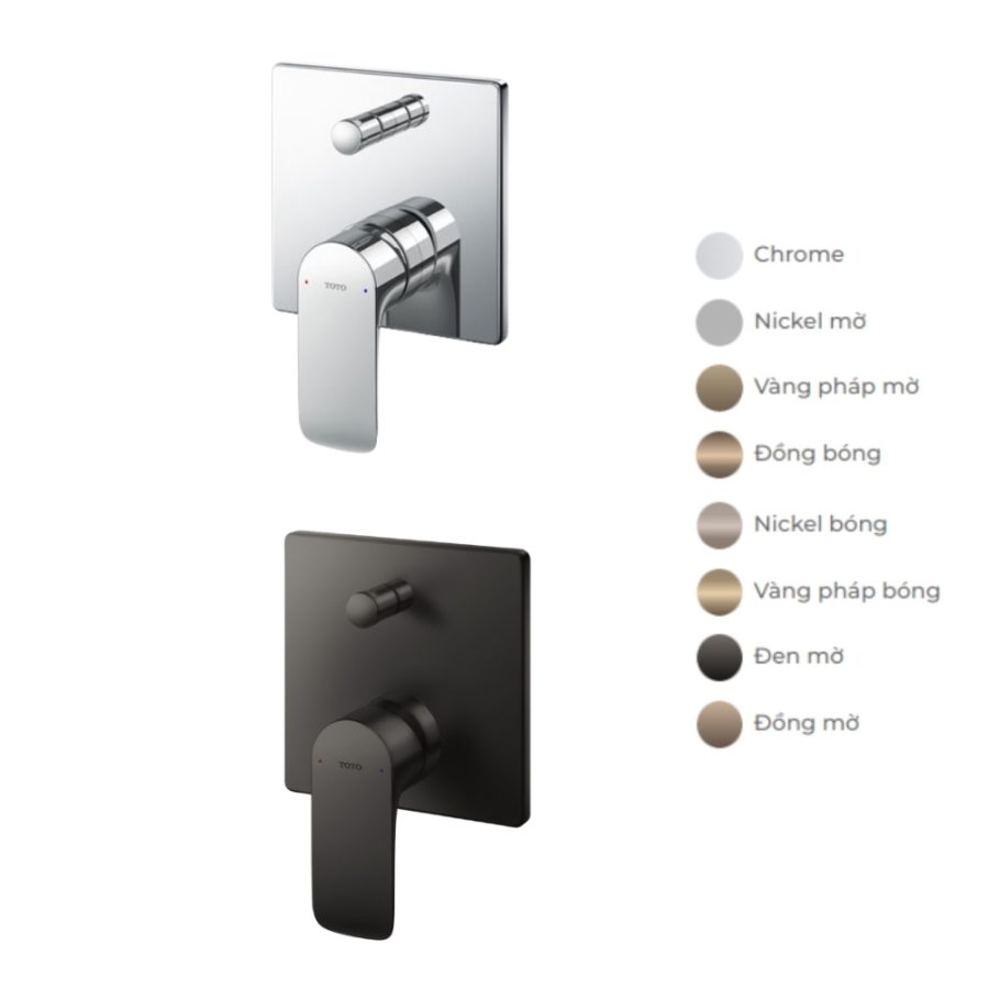 Van gật gù điều chỉnh nóng lạnh TOTO TBG04304BA kèm nút chuyển hướng
