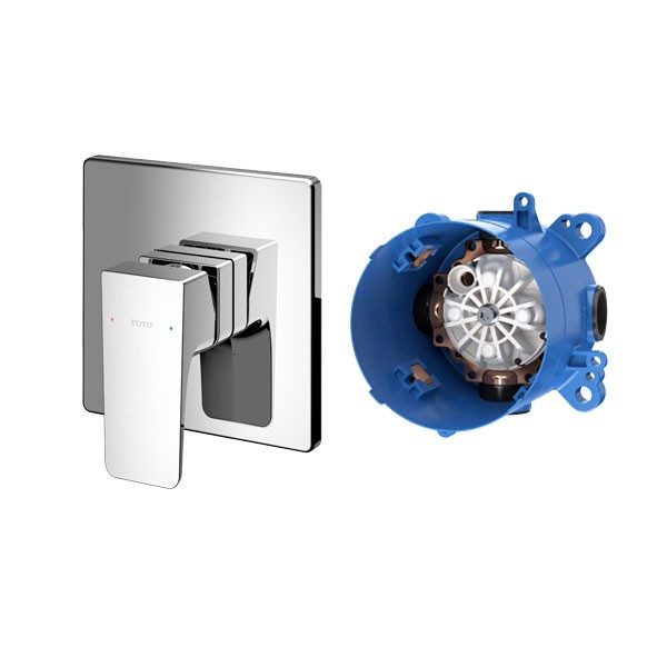 Van gật gù TOTO TBG07303VA/TBN01001B điều chỉnh nóng lạnh kèm phụ kiện âm tường (TBG07303V/TBN01001B)