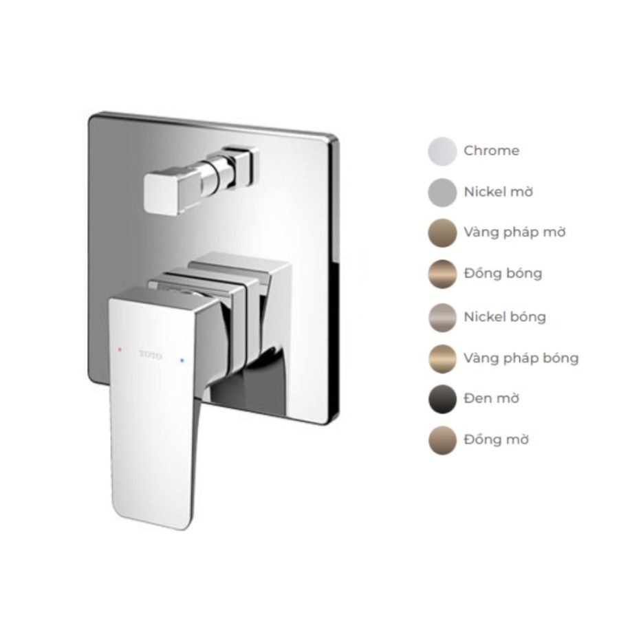 Van gật gù TOTO TBG07304VA điều chỉnh nóng lạnh kèm nút chuyển hướng