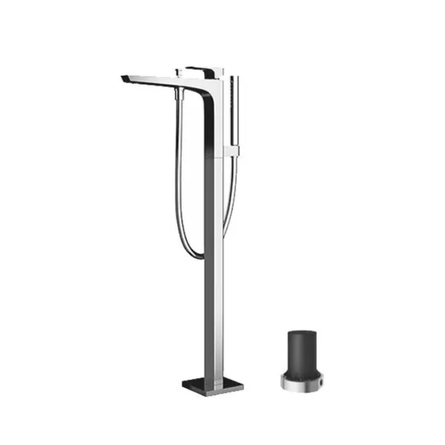 Vòi xả bồn tắm TOTO TBG07306AA/TBN01105B đặt sàn nóng lạnh (kèm đế)