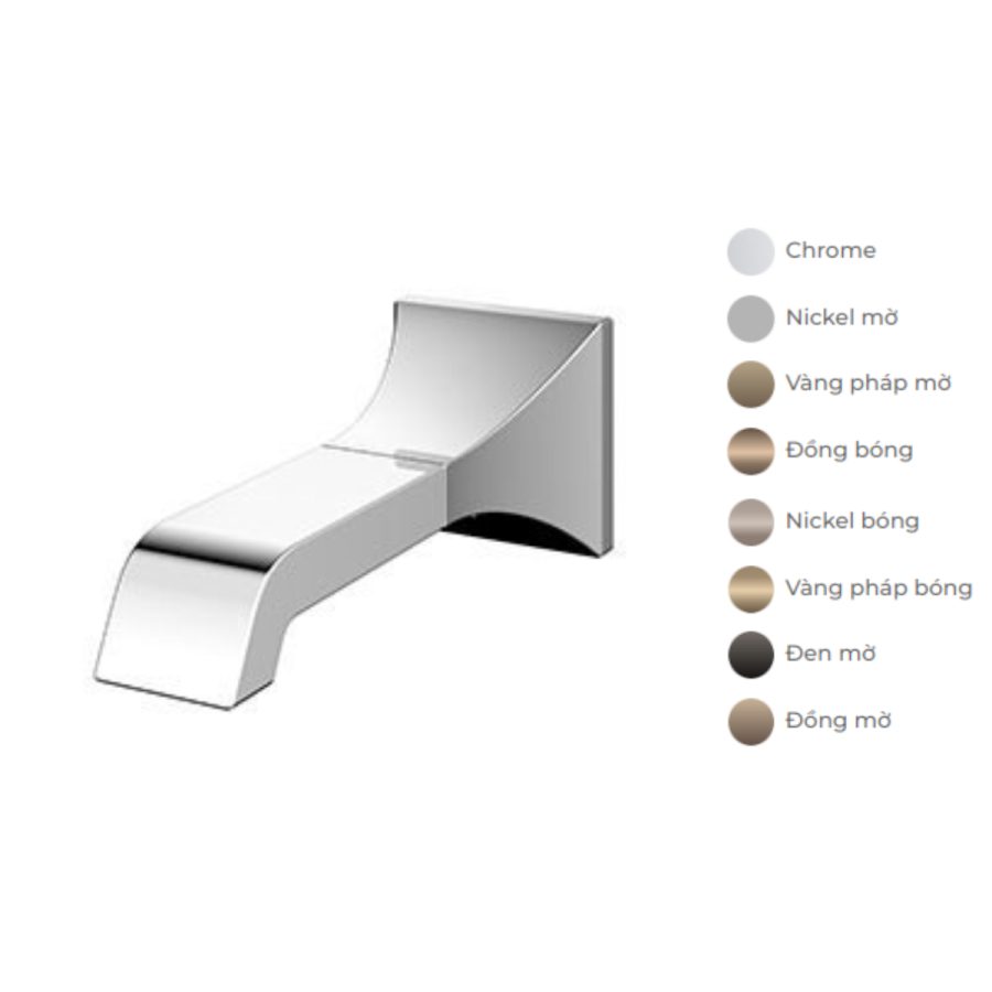 Vòi xả bồn âm tường GC TOTO TBG08001B