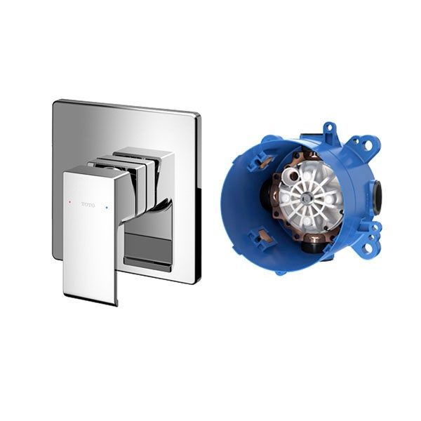 Van gật gù TOTO TBG08303VA/TBN01001B điều chỉnh nóng lạnh kèm phụ kiện âm tường