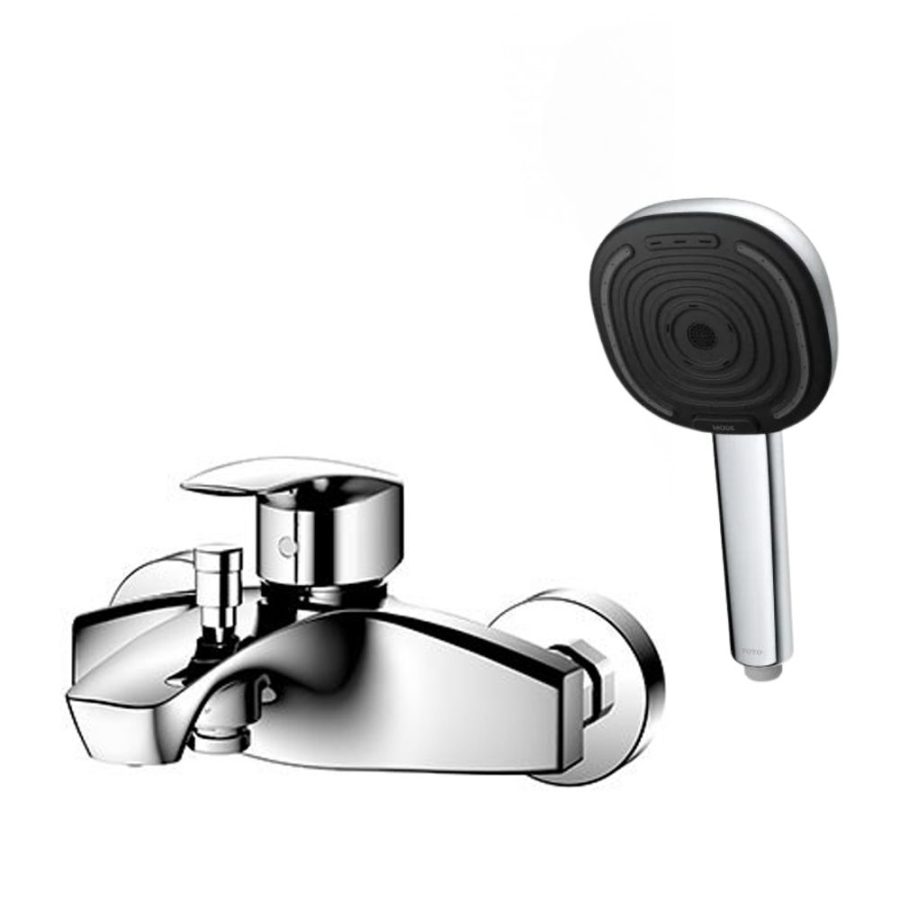 Bộ sen tắm TOTO TBG09302VA/TBW15CE0A nóng lạnh (4 chế độ)