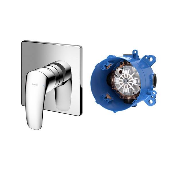 Van gật gù TOTO TBG09303VA/TBN01001B điều chỉnh nóng lạnh kèm phụ kiện âm tường