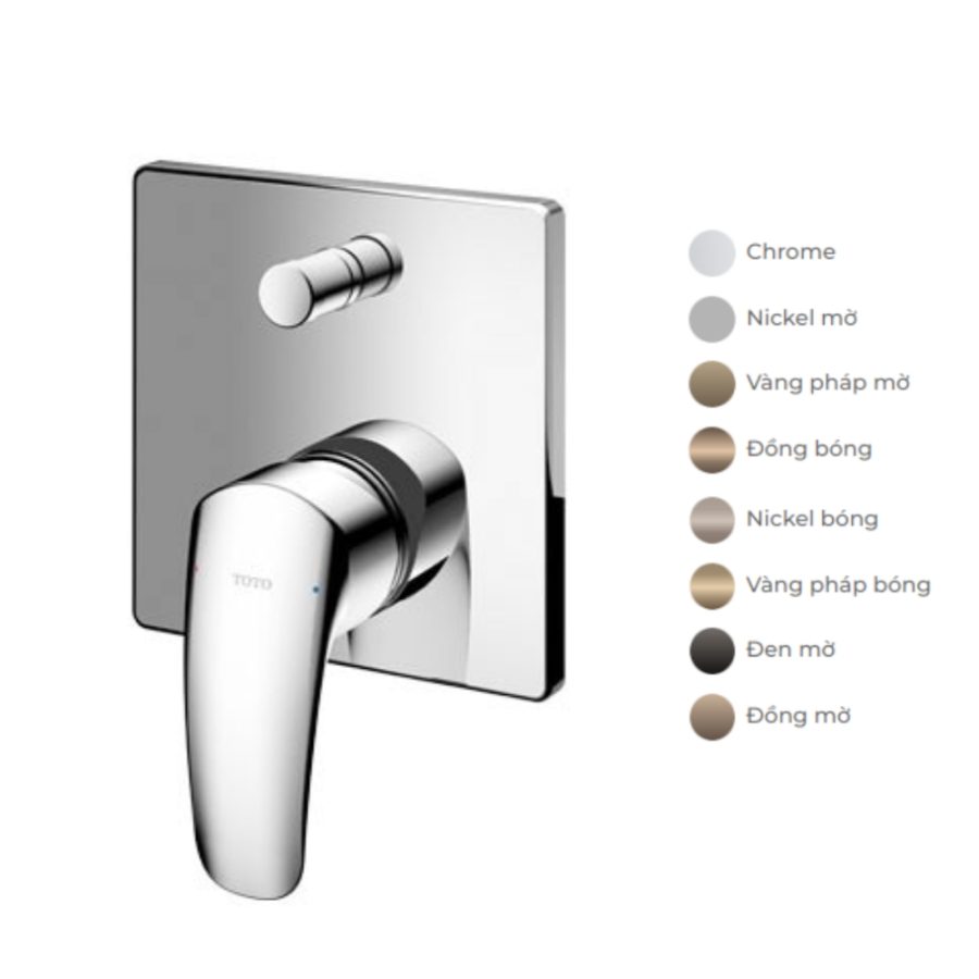 Van điều chỉnh nóng lạnh TOTO TBG09304VA kèm nút chuyển hướng