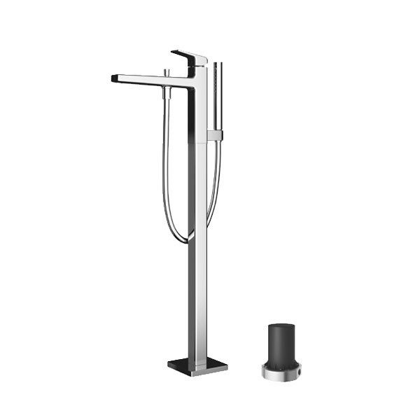 Vòi xả bồn tắm TOTO TBG10306AA/TBN01105B đặt sàn nóng lạnh (kèm đế)