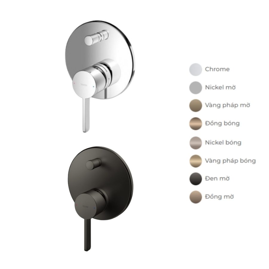Van gật gù điều chỉnh nóng lạnh TOTO TBG11304VA kèm nút chuyển hướng
