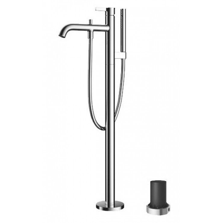 Vòi xả bồn tắm TOTO TBG11306AA/TBN01105B đặt sàn nóng lạnh (kèm đế)