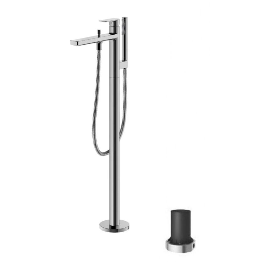 Vòi xả bồn tắm TOTO TBG13306A/TBN01105B đặt sàn nóng lạnh (kèm đế)