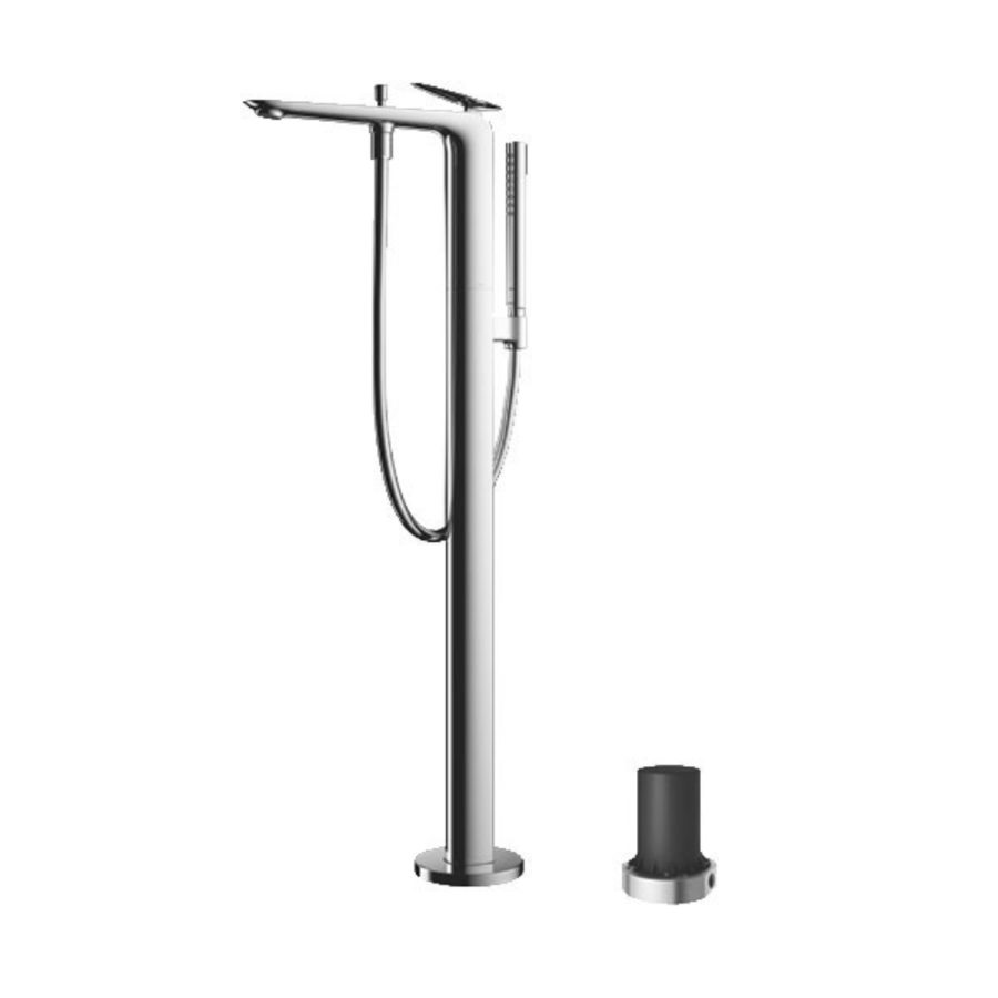 Vòi xả bồn tắm TOTO TBP03301AA/TBN01105B đặt sàn nóng lạnh (kèm đế)