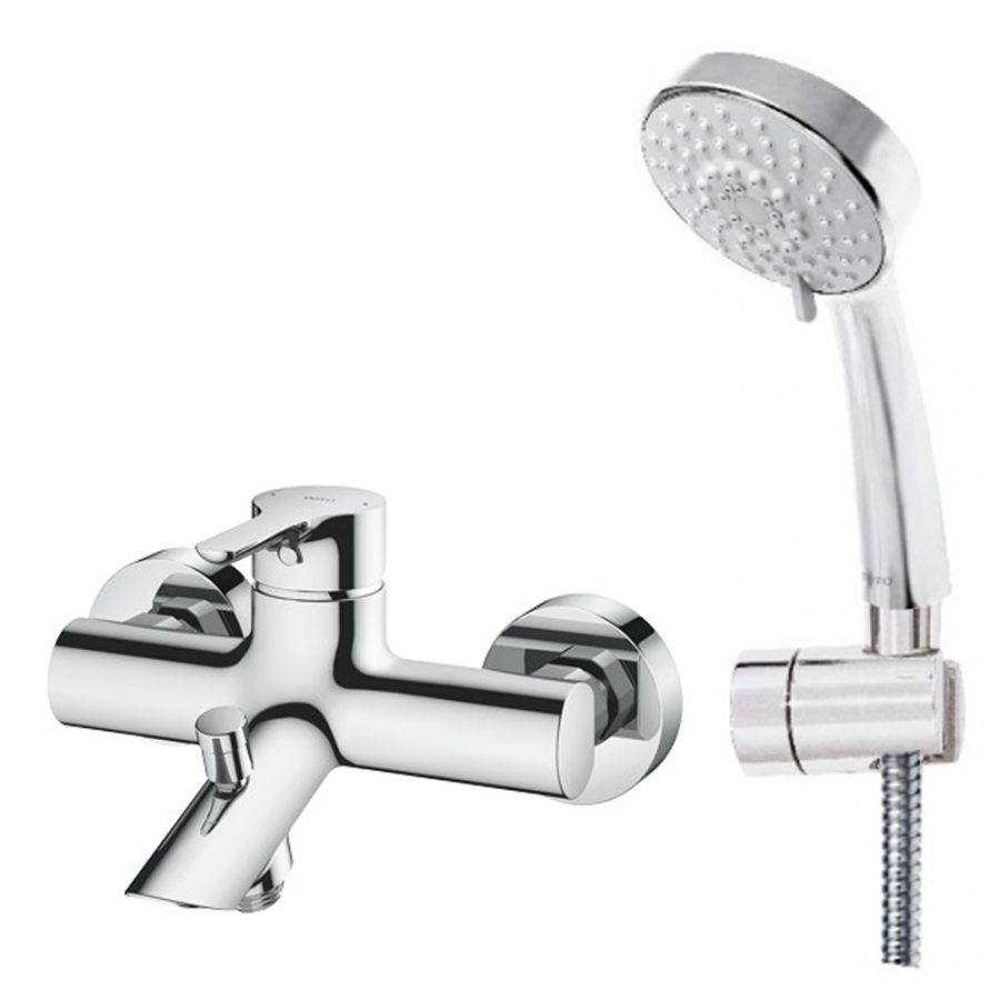Bộ sen tắm TOTO TBS01302V/DGH108ZR nóng lạnh (5 chế độ)