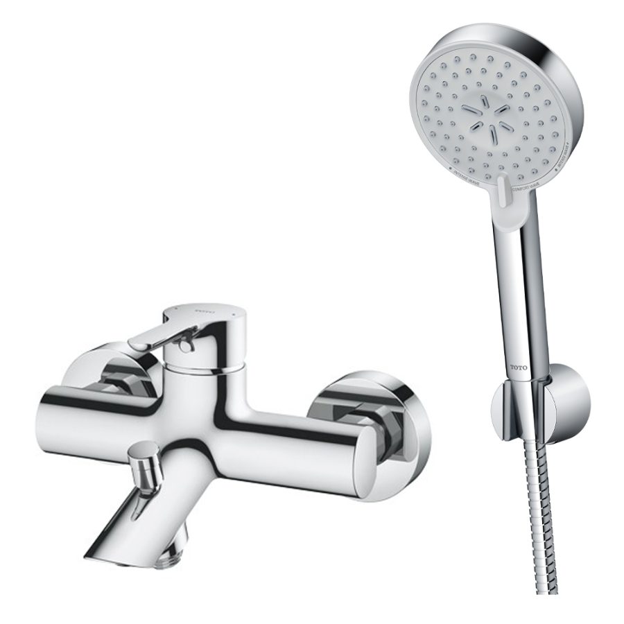 Bộ sen tắm TOTO TBS01302V/TBW07009A nóng lạnh (3 chế độ)