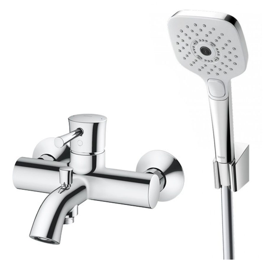 Bộ sen tắm TOTO TBS02302V/TBW02006A nóng lạnh (3 chế độ)