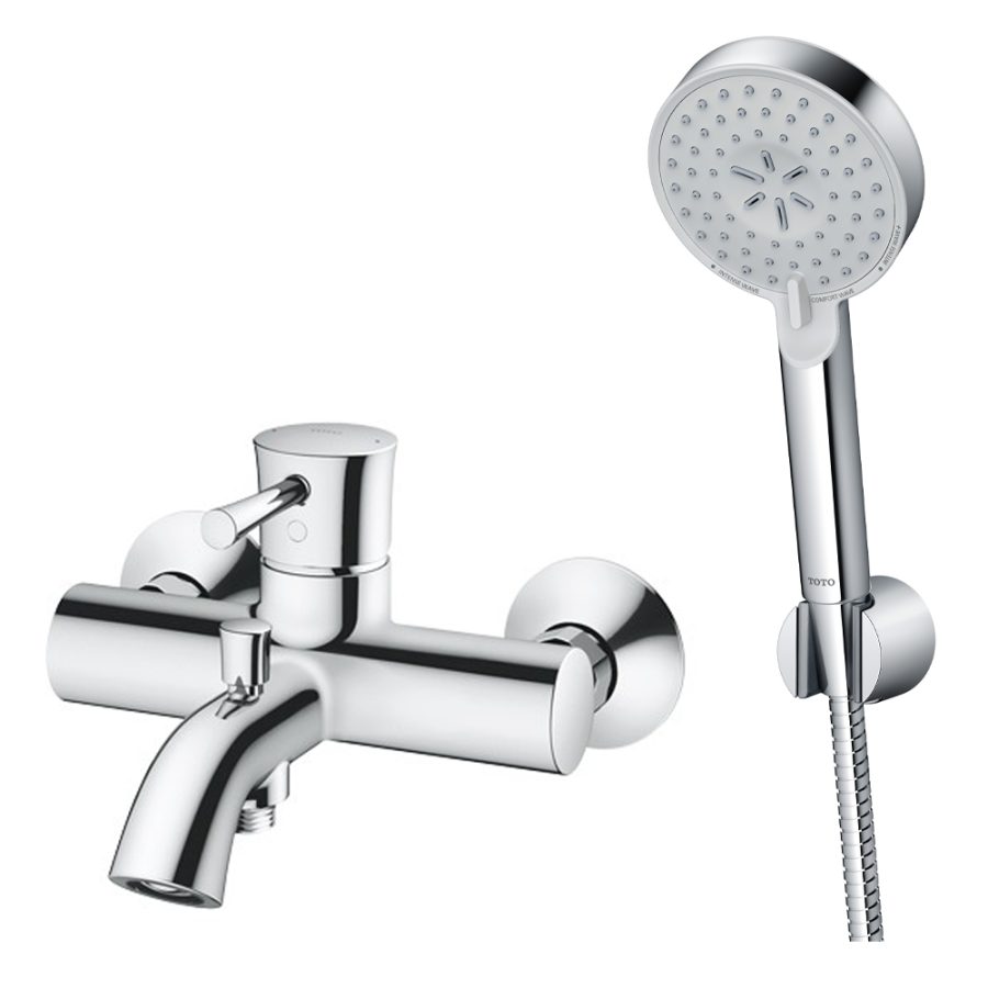 Bộ sen tắm TOTO TBS02302V/TBW07009A nóng lạnh (3 chế độ)
