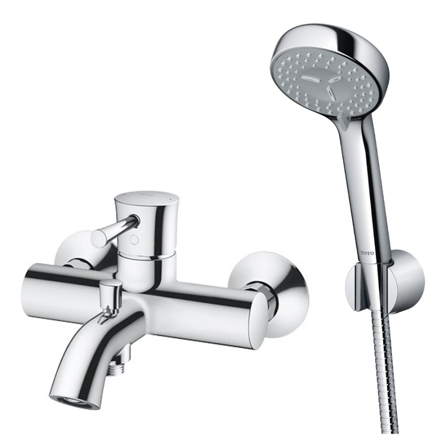 Bộ sen tắm TOTO TBS02302V/TBW07012A nóng lạnh (2 chế độ)