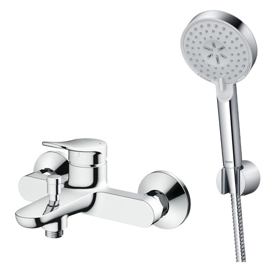 Bộ sen tắm TOTO TBS04302V/TBW07009A nóng lạnh (3 chế độ)
