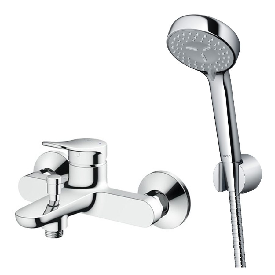 Bộ sen tắm TOTO TBS04302V/TBW07012A nóng lạnh (2 chế độ)