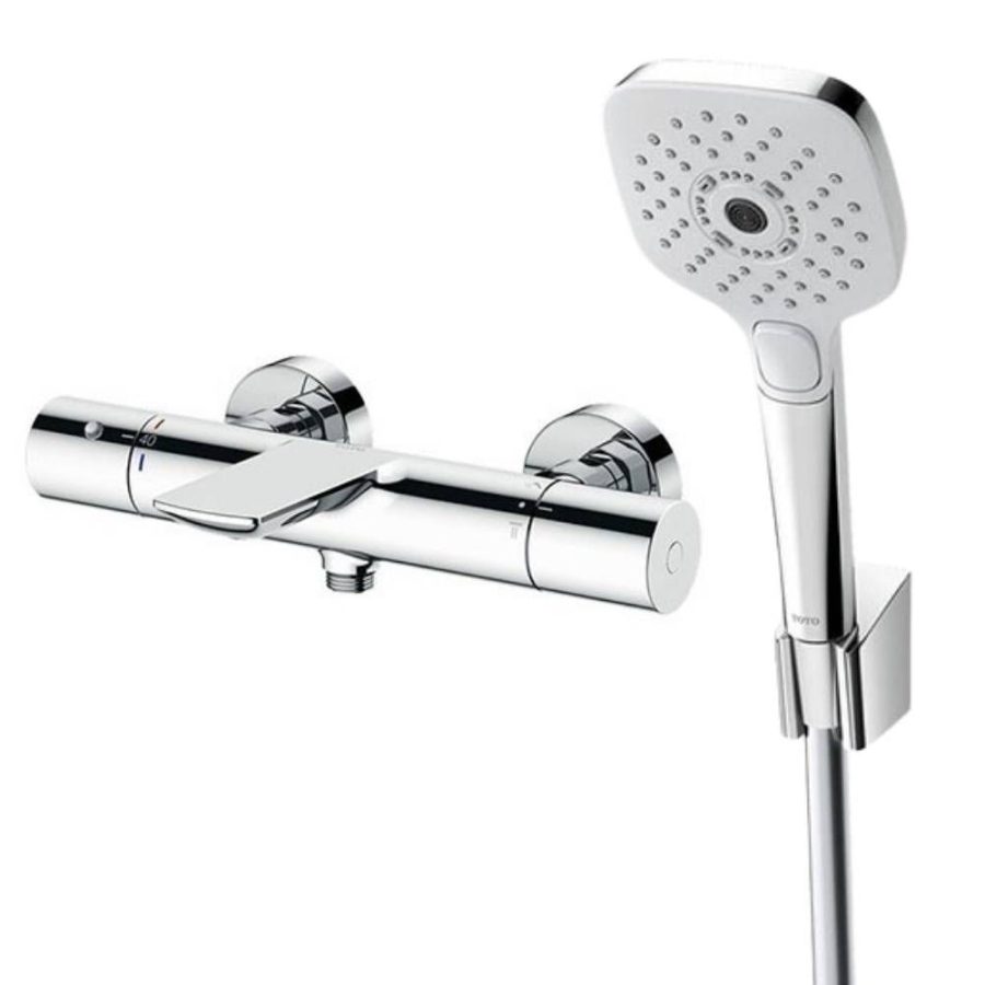 Bộ sen tắm TOTO TBV01402BA/TBW02006V nhiệt độ (3 chế độ)