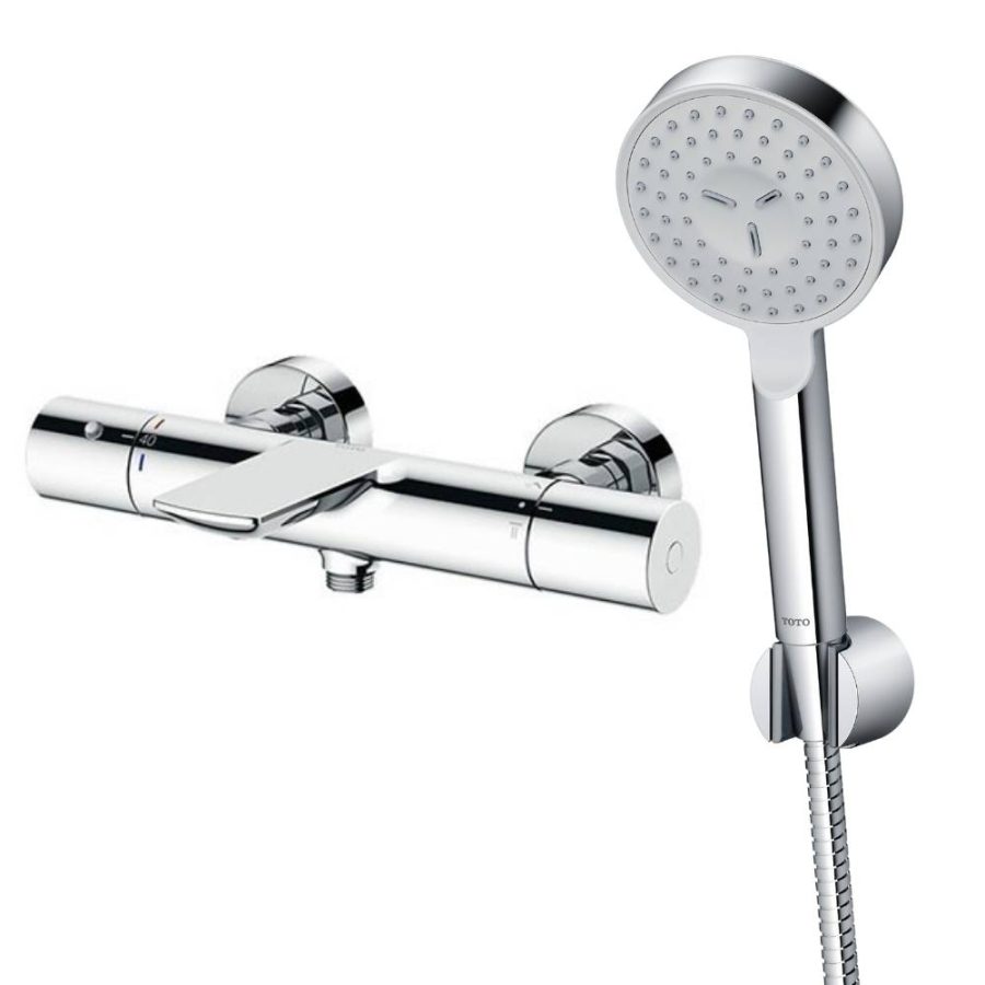 Bộ sen tắm TOTO TBV01402BA/TBW07008A nhiệt độ