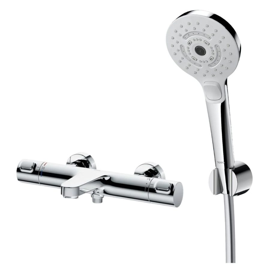 Bộ sen tắm TOTO TBV09400V/TBW01035V nhiệt độ (3 chế độ)