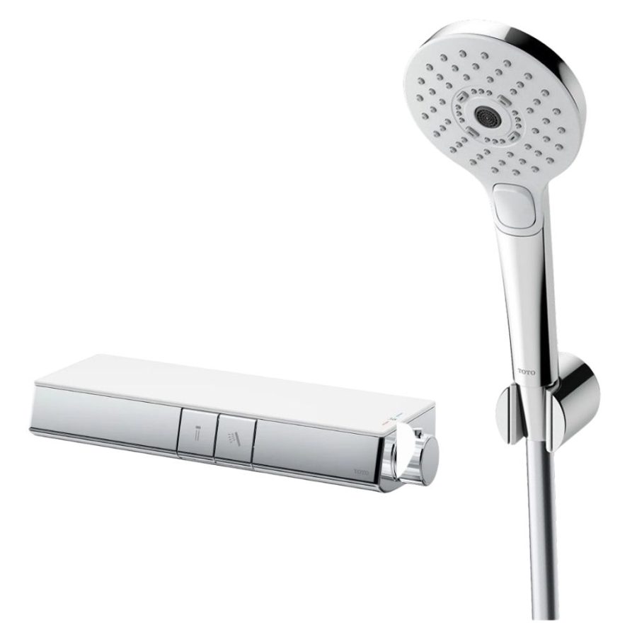 Bộ sen tắm TOTO TBV10400V/TBW01010A nhiệt độ (3 chế độ)