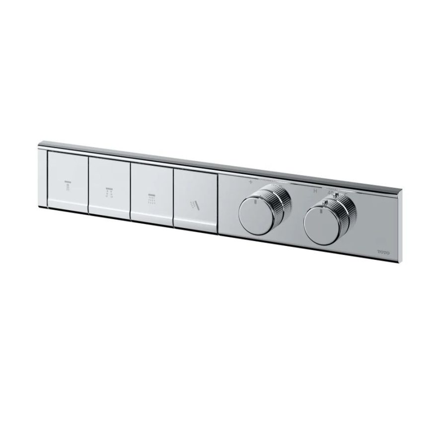 Bảng điều khiển nhiệt độ TOTO TBV11140A kèm nút chuyển hướng 4 đường nước