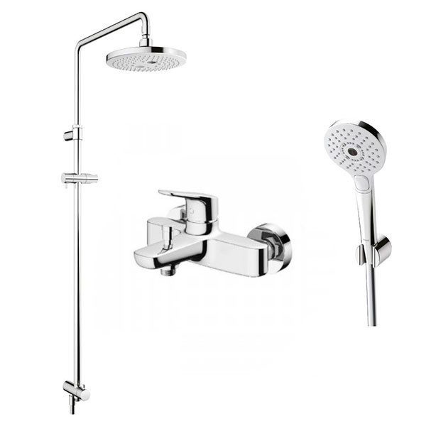 Bộ sen cây nóng lạnh TOTO TBW01002BA/TBG03302VA/TBW01010A