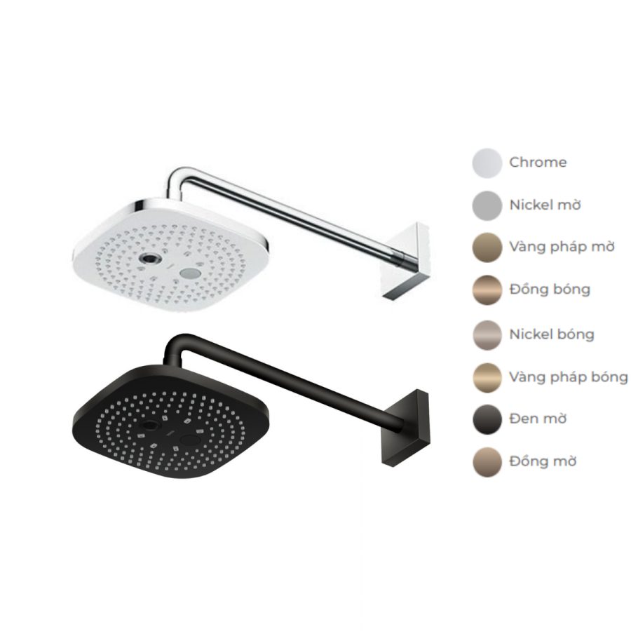 Bát sen tắm gắn tường TOTO TBW02004A (2 chế độ, vuông, 210mm)