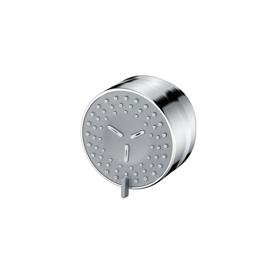 Đầu phun sen TOTO TBW07017A âm tường dòng L loại tròn 2 chế độ