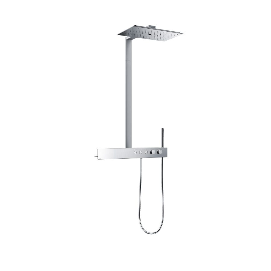 Bộ sen cây nhiệt độ TOTO TBW08408A dòng Z series kệ để đồ màu đen