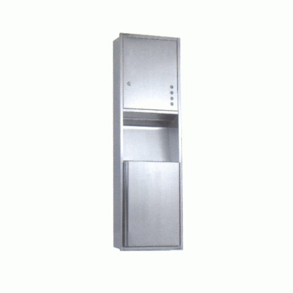 Hộp giấy vệ sinh âm tường inox 304 ATMOR TD-8336S (TD8336S)