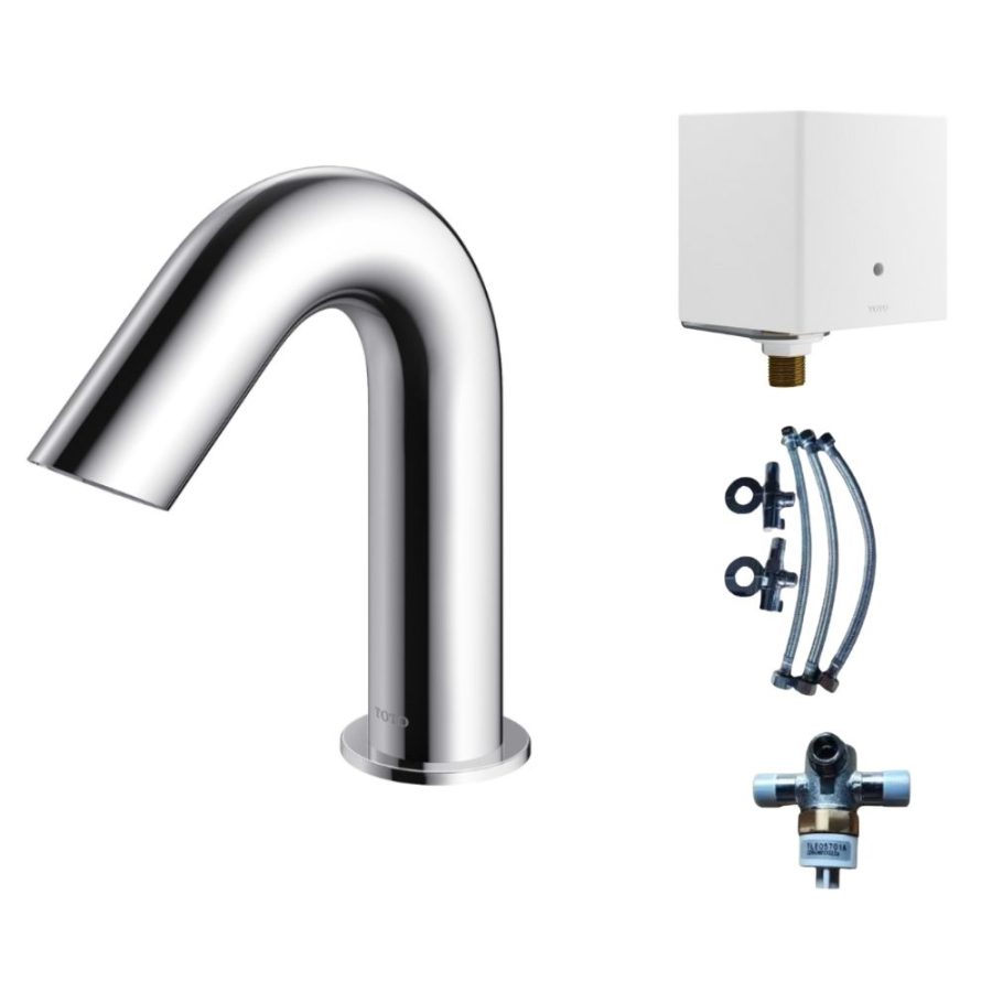 Vòi lavabo cảm ứng TOTO TLE28002V/TLE03502A1/TLN01103A/TLE05701A (nhiệt độ - tái tạo năng lượng)
