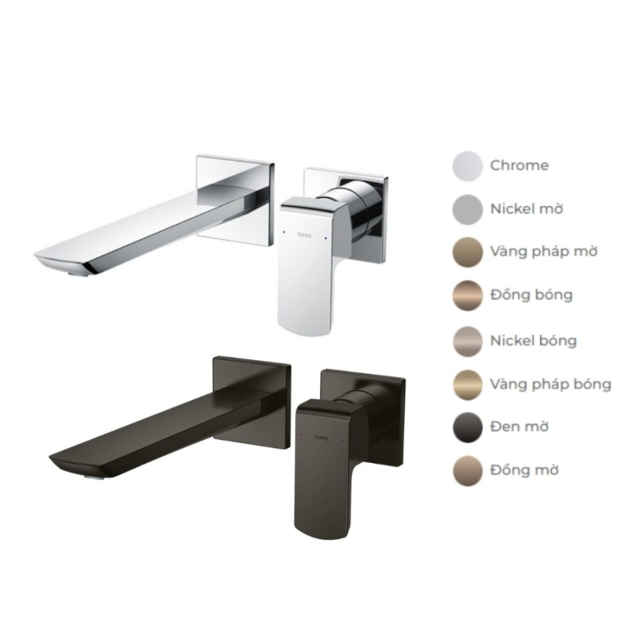 Vòi lavabo nóng lạnh TOTO TLG02311BB (TLG02311B) gắn tường GR Series