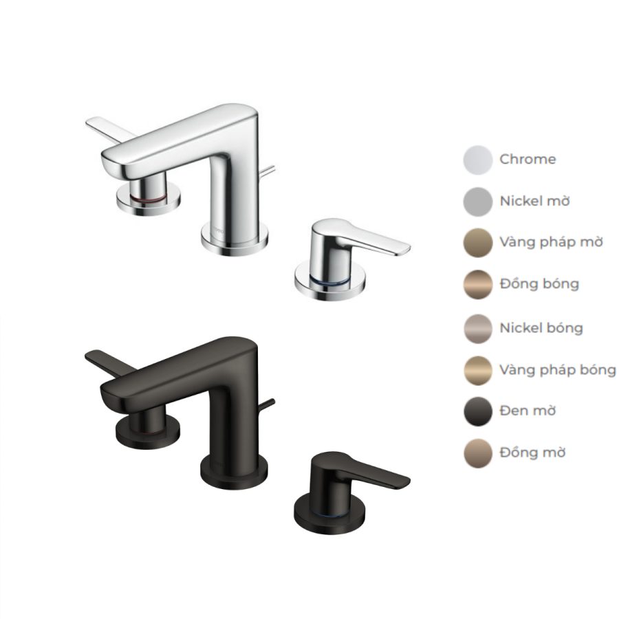 Vòi lavabo nóng lạnh GS TOTO TLG03201BB (TLG03201B)