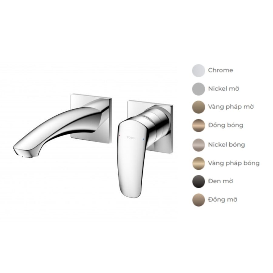 Vòi lavabo nóng lạnh gắn tường TOTO TLG09307BB (TLG09307B) GM Series