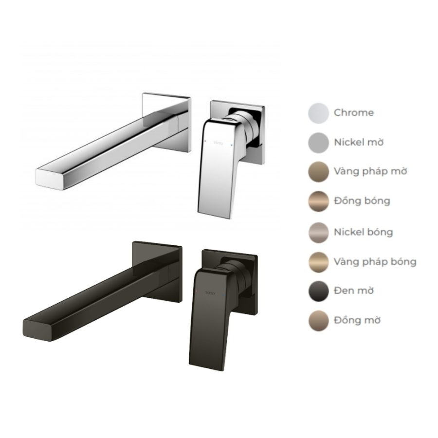 Vòi lavabo nóng lạnh gắn tường TOTO TLG10308BB (TLG10308B) GB Series