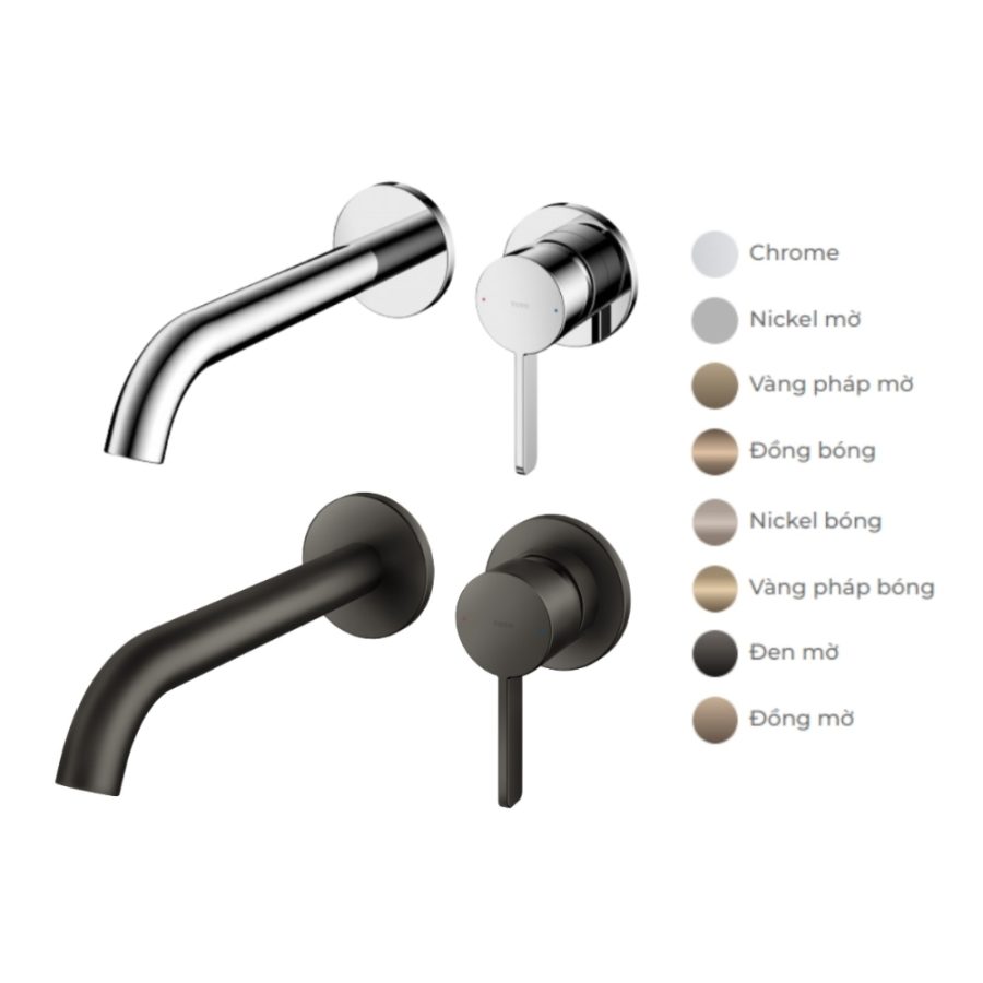 Vòi lavabo nóng lạnh TOTO TLG11308BA (TLG11308B) gắn tường GF Series