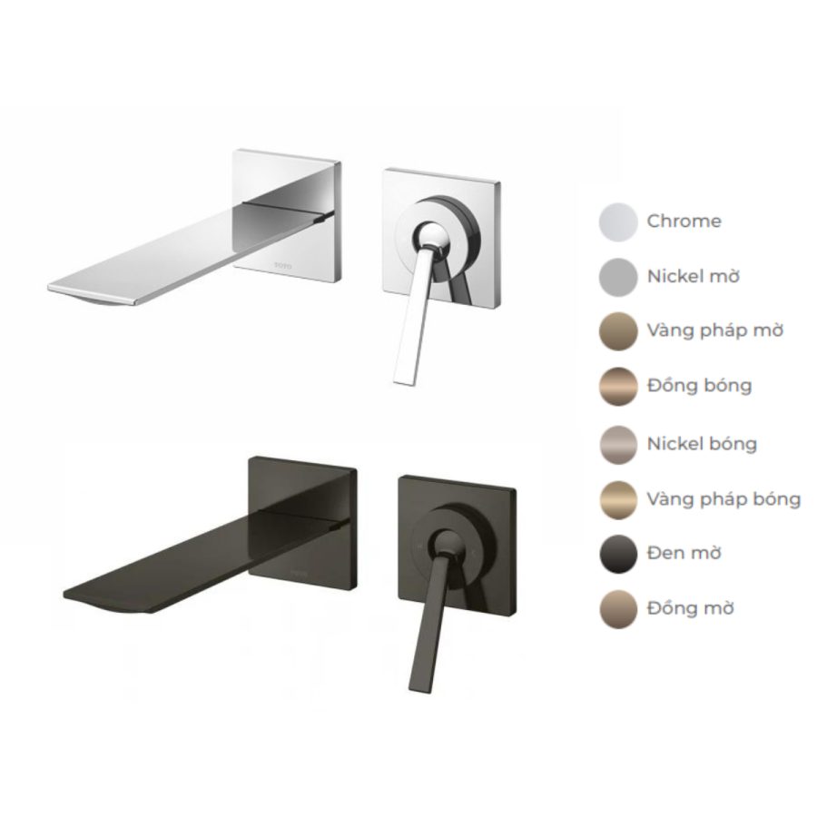 Vòi lavabo nóng lạnh gắn tường TOTO TLP02309BA ZL Series