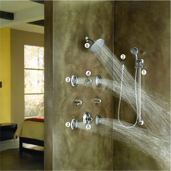 Sen tắm âm tường MOEN TS275 nóng lạnh Kingsley