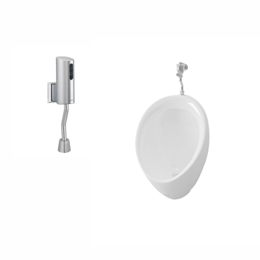 Bồn tiểu nam TOTO U104W/F/DUE110PSK treo tường kèm van cảm ứng