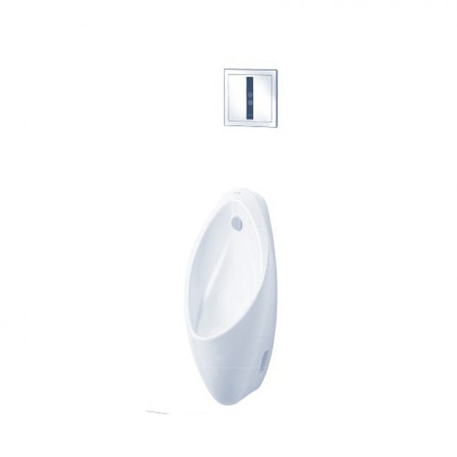 Bồn tiểu nam TOTO UT904HR treo tường xả 0.5L đường cấp nước phía sau