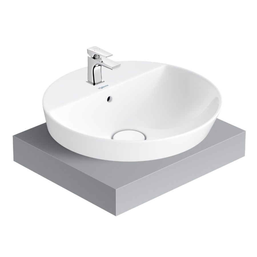 Chậu lavabo đặt bàn Viglacera V26