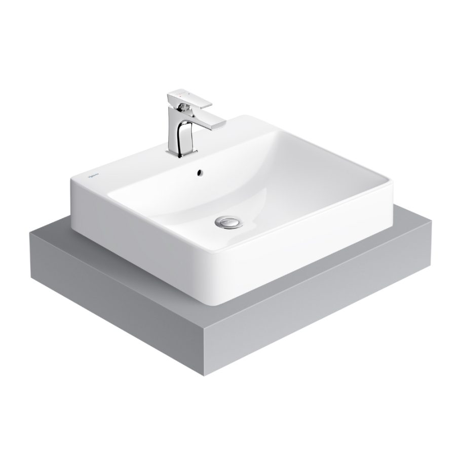 Chậu lavabo đặt bàn Viglacera V42M
