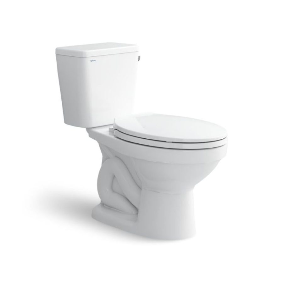 Bồn cầu 2 khối Viglacera V715 nắp êm